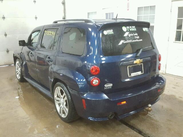 3GNCA63X39S525525 - 2009 CHEVROLET HHR SS 蓝色 照片 3