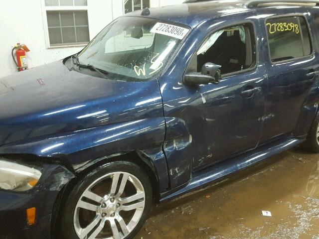 3GNCA63X39S525525 - 2009 CHEVROLET HHR SS 蓝色 照片 9