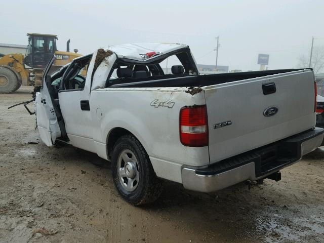 1FTPW14504FA15724 - 2004 FORD F150 SUPER WHITE photo 3