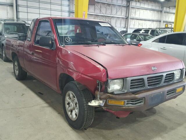 1N6SD16S9TC301782 - 1996 NISSAN TRUCK KING BURGUNDY photo 1