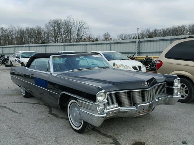 F5186977 - 1965 CADILLAC DEVILLE BLACK photo 1