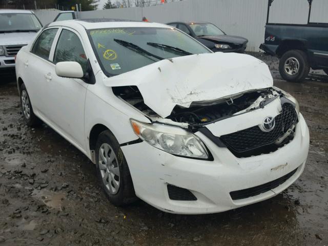 JTDBL40E19J003712 - 2009 TOYOTA COROLLA BA WHITE photo 1