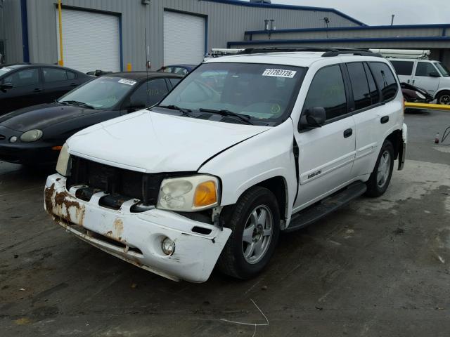 1GKDT13S432161668 - 2003 GMC ENVOY WHITE photo 2