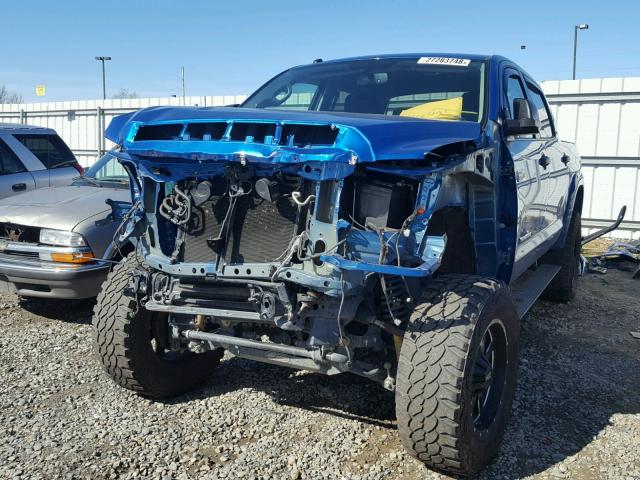 5TFDY5F10GX572212 - 2016 TOYOTA TUNDRA CRE BLUE photo 2