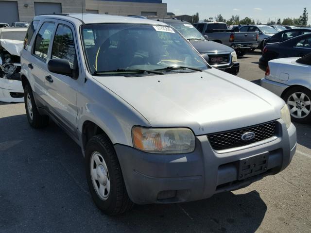 1FMYU02163KB35548 - 2003 FORD ESCAPE XLS SILVER photo 1