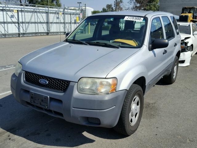 1FMYU02163KB35548 - 2003 FORD ESCAPE XLS SILVER photo 2