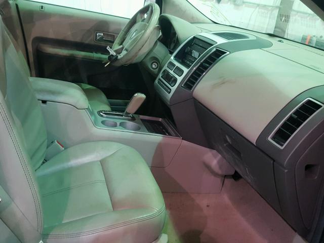 2FMDK48C87BA93968 - 2007 FORD EDGE SEL BLACK photo 5