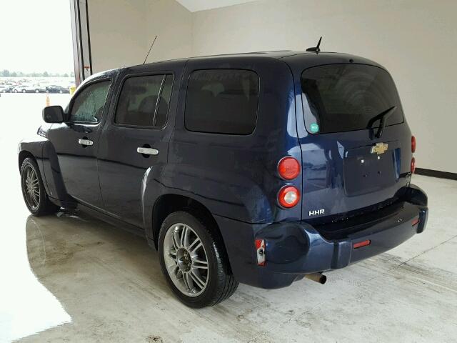 3GNCA13D98S723825 - 2008 CHEVROLET HHR LS BLUE photo 3