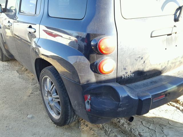 3GNCA13D98S723825 - 2008 CHEVROLET HHR LS BLUE photo 9