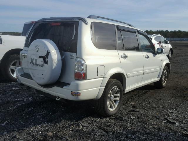 JS3TX92V654105097 - 2005 SUZUKI XL7 EX WHITE photo 4