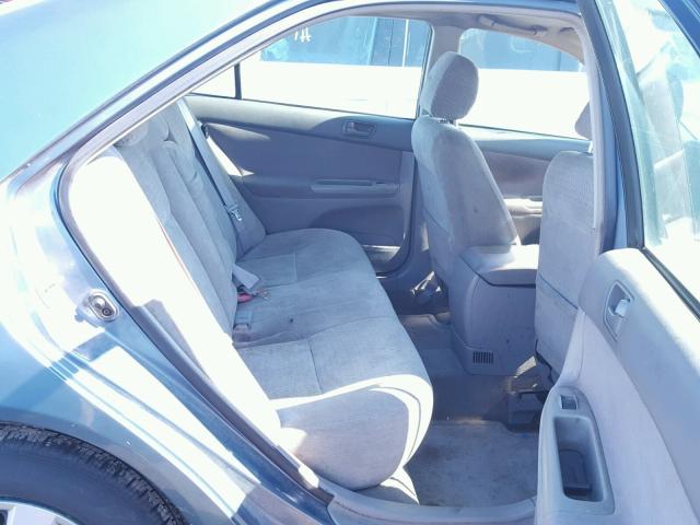 4T1BE32K83U664159 - 2003 TOYOTA CAMRY LE BLUE photo 6