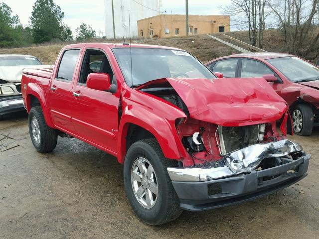 1GCDT13E798156427 - 2009 CHEVROLET COLORADO RED photo 1