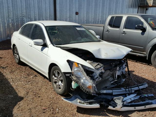 1HGCP2F66BA149852 - 2011 HONDA ACCORD SE WHITE photo 1