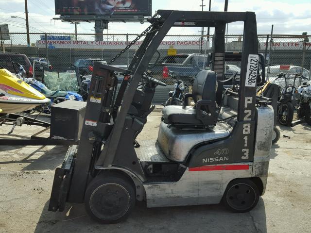 CP1F29P3989 - 2008 NISSAN FORK LIFT SILVER photo 9