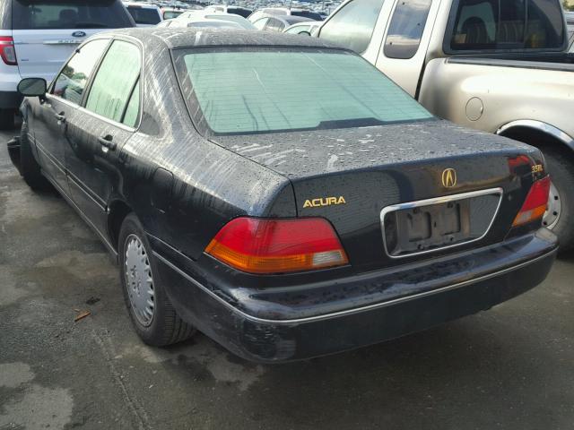 JH4KA9654VC000956 - 1997 ACURA 3.5RL BLACK photo 3