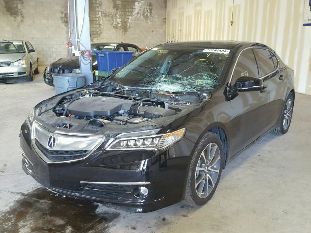 19UUB3F72GA000198 - 2016 ACURA TLX ADVANC BLACK photo 2