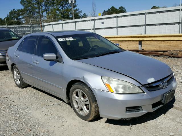 JHMCM56896C008051 - 2006 HONDA ACCORD EX SILVER photo 1