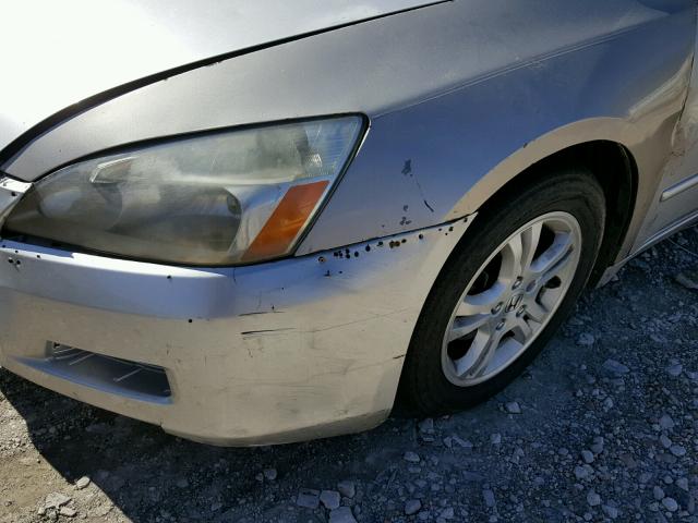 JHMCM56896C008051 - 2006 HONDA ACCORD EX SILVER photo 9