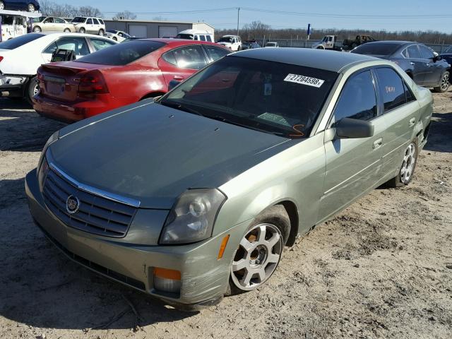 1G6DM577X40174897 - 2004 CADILLAC CTS GREEN photo 2