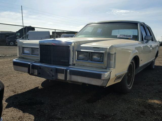 1LNBM81F3KY747557 - 1989 LINCOLN TOWN CAR CREAM photo 10