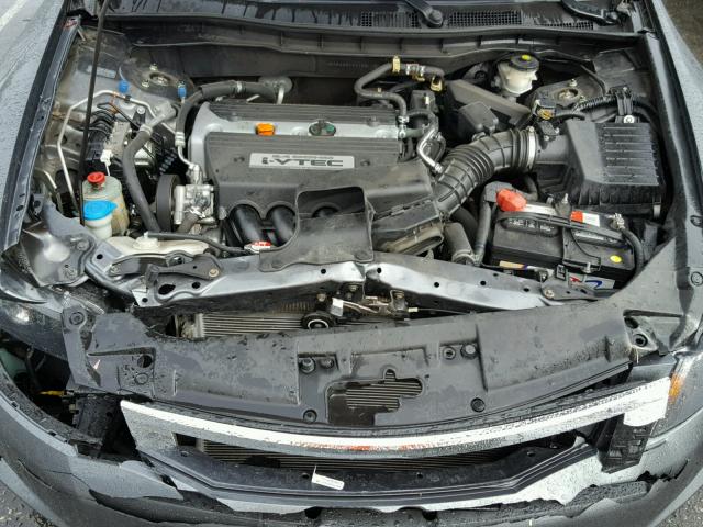 1HGCP263X9A138112 - 2009 HONDA ACCORD LX GRAY photo 7