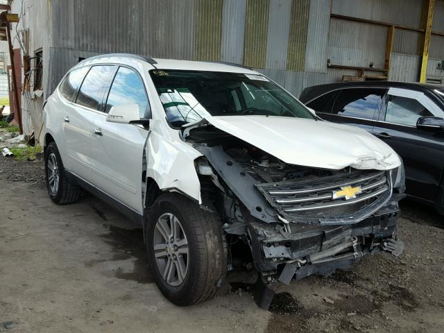 1GNKRGKD3FJ287934 - 2015 CHEVROLET TRAVERSE L WHITE photo 1