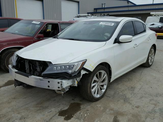 19UDE2F38GA016842 - 2016 ACURA ILX BASE WHITE photo 2