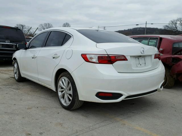 19UDE2F38GA016842 - 2016 ACURA ILX BASE WHITE photo 3