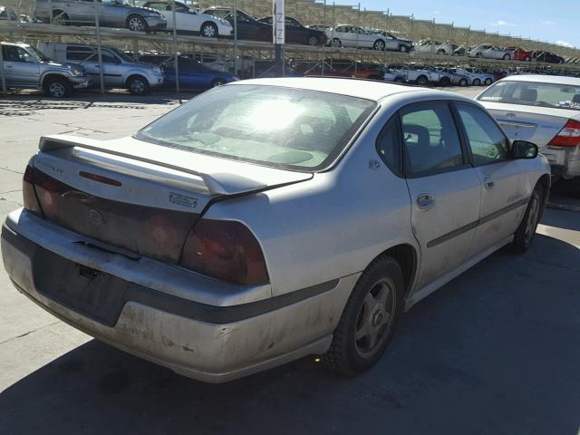 2G1WH55K629346422 - 2002 CHEVROLET IMPALA LS SILVER photo 4