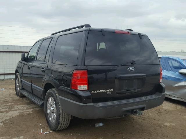 1FMPU15555LA42033 - 2005 FORD EXPEDITION BLACK photo 3