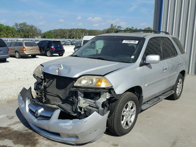 2HNYD18666H501866 - 2006 ACURA MDX TOURIN SILVER photo 2