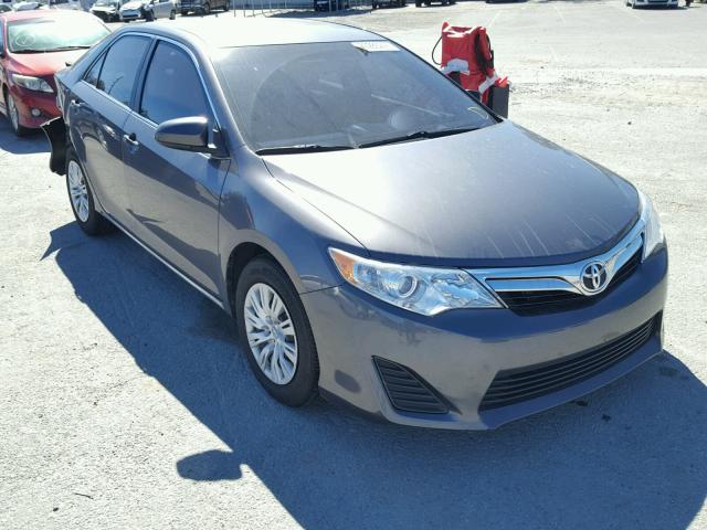 4T1BF1FK3EU778567 - 2014 TOYOTA CAMRY L GRAY photo 1