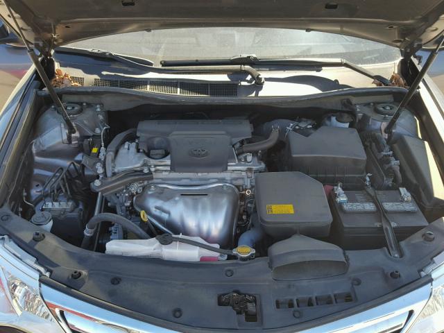 4T1BF1FK3EU778567 - 2014 TOYOTA CAMRY L GRAY photo 7