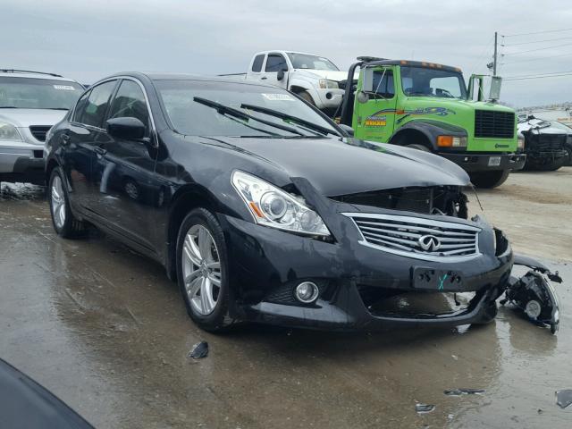 JN1CV6AR6DM355111 - 2013 INFINITI G37 BLACK photo 1