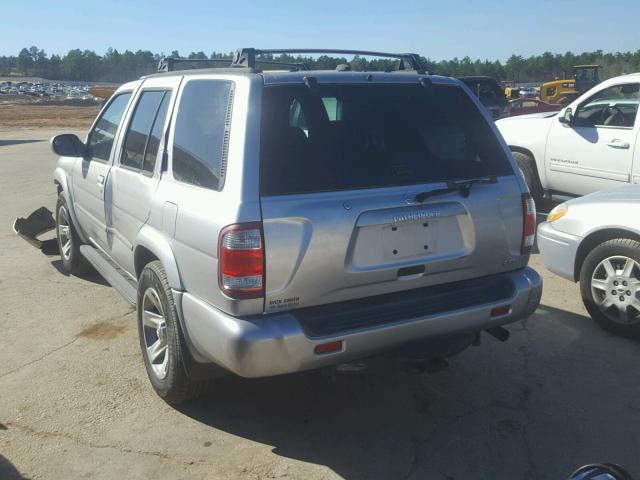 JN8DR09X14W807125 - 2004 NISSAN PATHFINDER SILVER photo 3