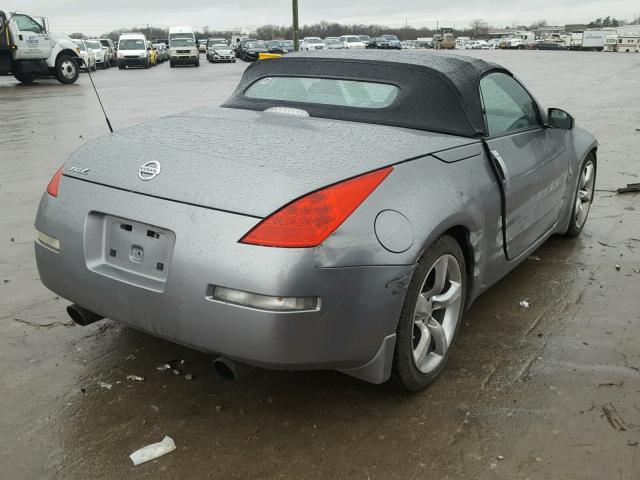 JN1AZ36D36M400662 - 2006 NISSAN 350Z ROADS GRAY photo 4