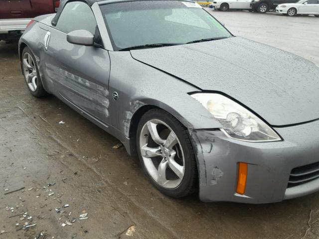 JN1AZ36D36M400662 - 2006 NISSAN 350Z ROADS GRAY photo 9