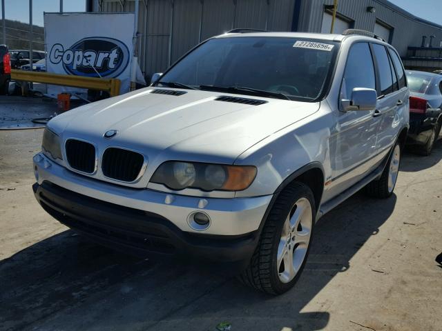 WBAFA53581LP23801 - 2001 BMW X5 3.0I SILVER photo 2