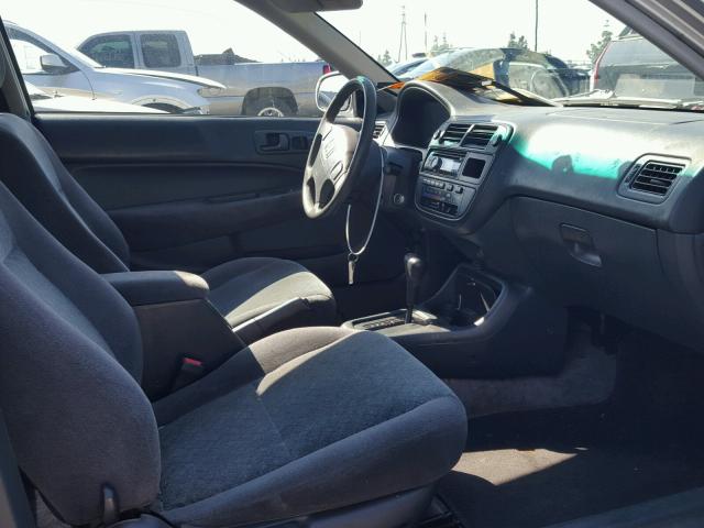 1HGEJ8240WL043098 - 1998 HONDA CIVIC EX ვერცხლისფერი ფოტო 5