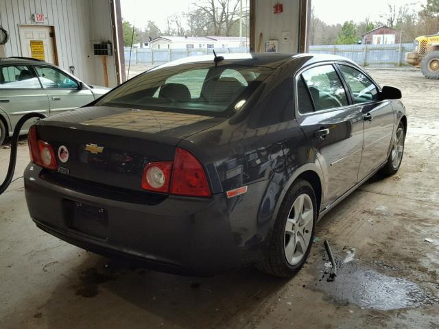 1G1ZB5E15BF261388 - 2011 CHEVROLET MALIBU LS ნაცრისფერი ფოტო 4