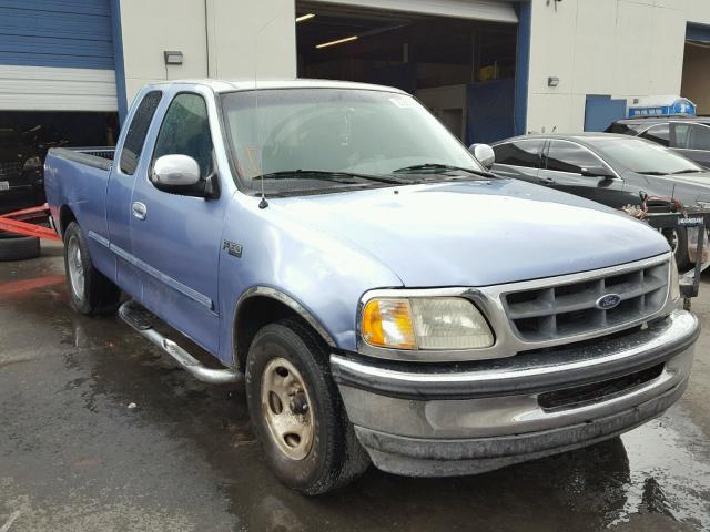 2FTDX1768VCA79267 - 1997 FORD F150 BLUE photo 1