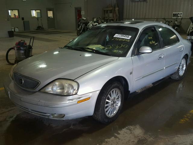 1MEHM55S63A612506 - 2003 MERCURY SABLE LS P SILVER photo 2