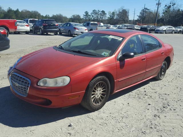 2C3HD46RX4H608361 - 2004 CHRYSLER CONCORDE L RED photo 2