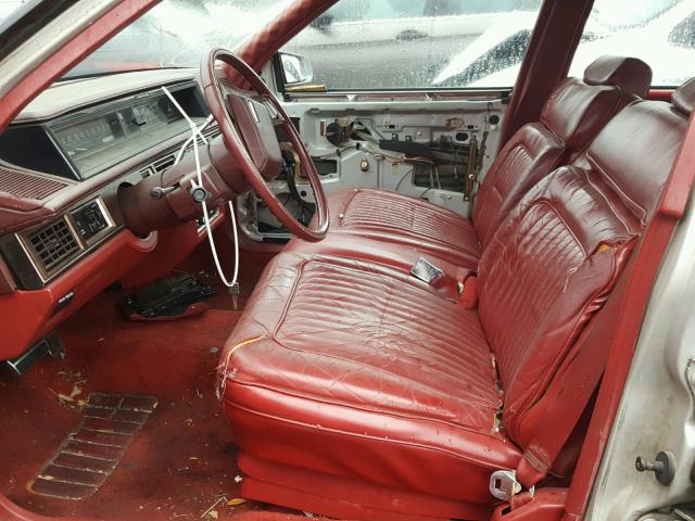 1G3CX69B0G4343748 - 1986 OLDSMOBILE 98 REGENCY SILVER photo 5