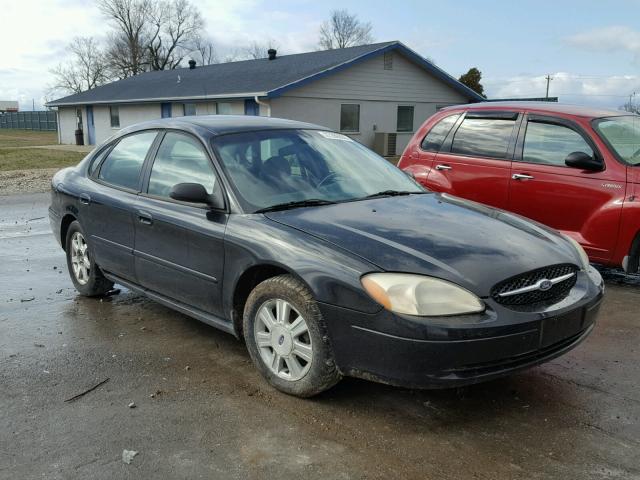 1FAHP53U17A102203 - 2007 FORD TAURUS SE BLACK photo 1