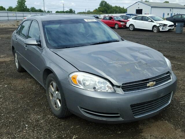 2G1WT58K069428632 - 2006 CHEVROLET IMPALA LT GRAY photo 1