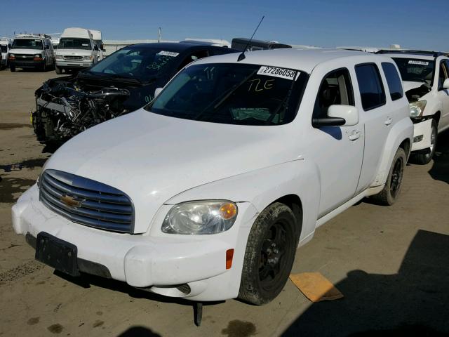 3GNBABFW0BS652178 - 2011 CHEVROLET HHR LT WHITE photo 2