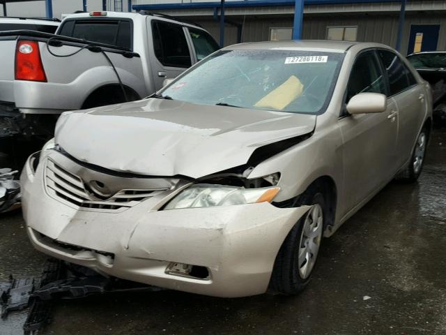 4T1BE46K87U030887 - 2007 TOYOTA CAMRY NEW GOLD photo 2