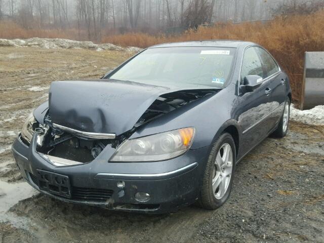 JH4KB16546C002559 - 2006 ACURA RL GRAY photo 2