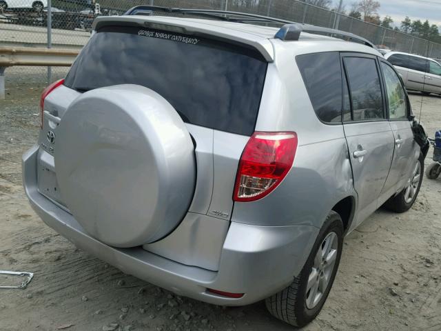 JTMBD31V565050946 - 2006 TOYOTA RAV4 LIMIT SILVER photo 4